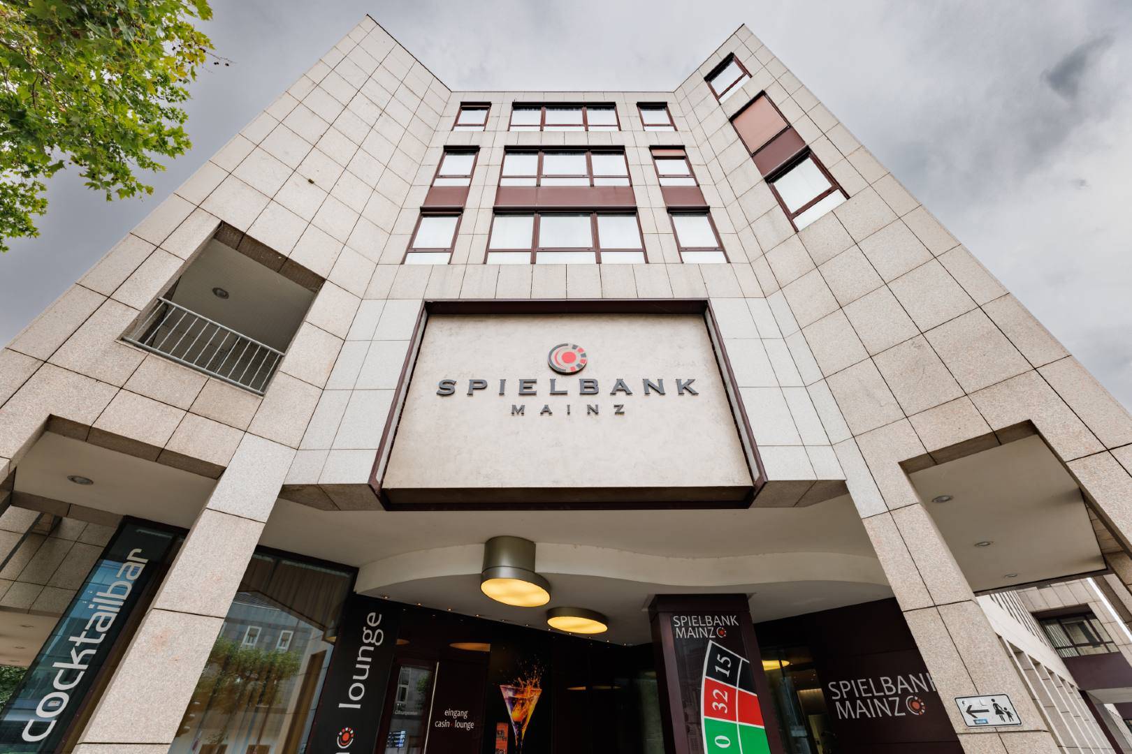 Außenansicht Spielbank Mainz